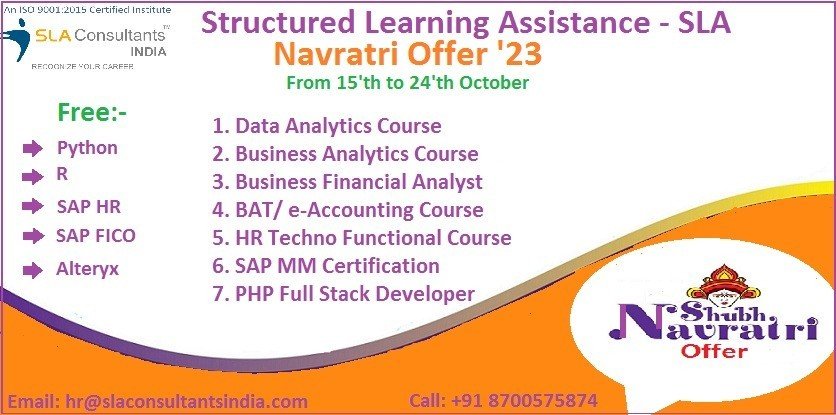 Advanced Excel Course in Delhi, Dwarka, Free VBA, SQL, MS Power BI Cla...