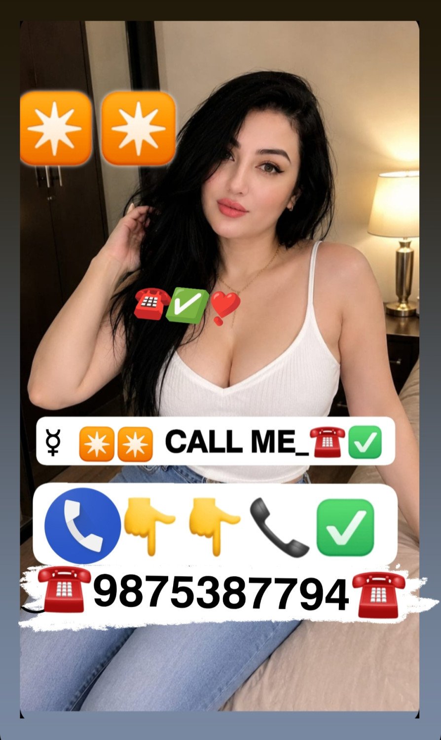 CALL GIRL 9875387794 CALL GIRLS  IN  ESCORTS  SERVICE ️ We are Providi...
