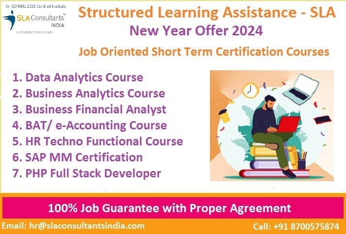 Business Analyst Certification Course, Shakarpur, Delhi, SLA Data Anal...