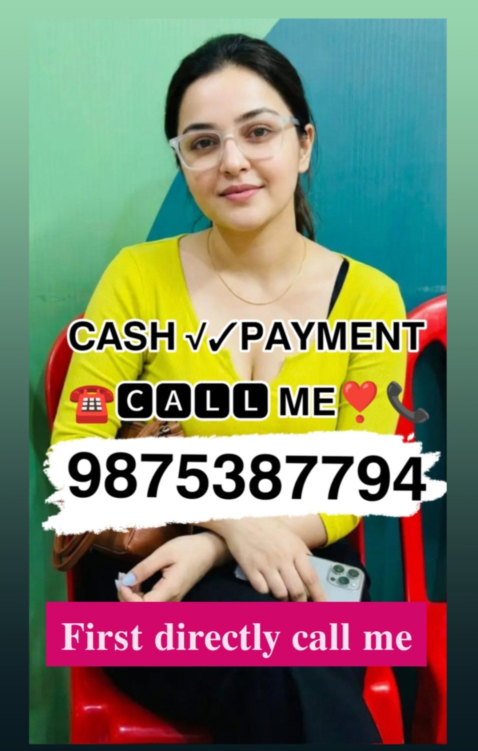 Gandhidham Vip Low price 100% trusted Independent Call Girl 9875387794...